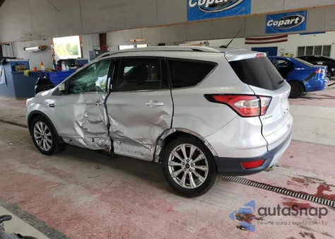 2017 Ford Escape Titanium from USA, damaged, VIN 1FMCU0JD1HUE53434